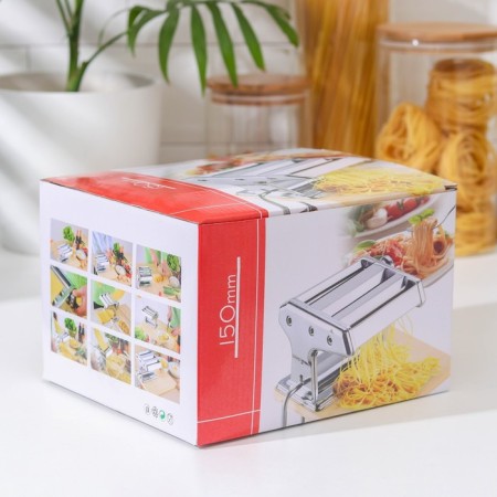 Lapsher with the function of rolling out the dough dough, 6 settings of dough thickness, noodles width 2 and 5 mm-6