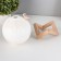 Night with a humidifier ball LED USB AKB White 12x12x11.5 cm Risalux