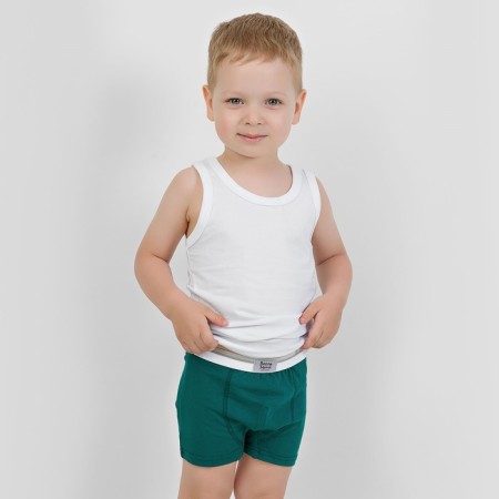 Coward cowards for the boy BASIC, height 86-92 cm, green color