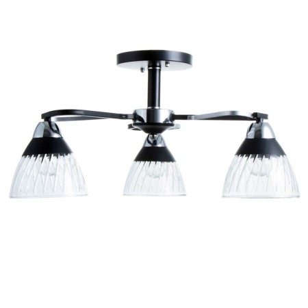 BERN CALN 3CHE27 40W black-chromium 56x56x25 cm Bayerlux-3