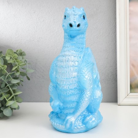 Figure "Dragon" 25.5x12x13 cm, blue-5