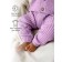 Pants knitted children's amababy pure love comfy, height 92, lilac color