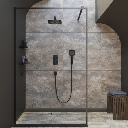 Shower watering can Iddis spahome spa3fsbi18, black color-4