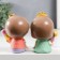 Polystone souvenir "kids in a crown with long legs" set 2 pcs 16x7.3x6 cm