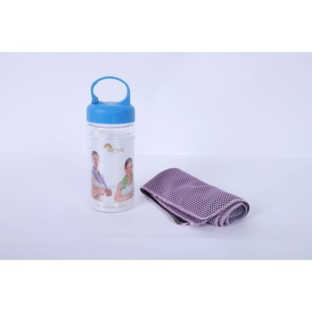 Urban towel 30x80 cm, pink color