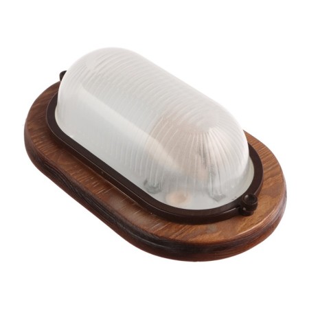 Lamp NBO 04-60-021, UHL3, 60W, E27, 220V, IP54, walnut