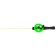 Winter fishing rod "Profi" UP-3 pen plastic, whip polycarbonate, color green