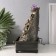 The desktop fountain from the network, the backlight "Parvati, Shiva, Ganesha at the waterfall" 21x28x40 cm