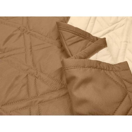 ARTI bedspread, size 210x230 cm, color light brown-2