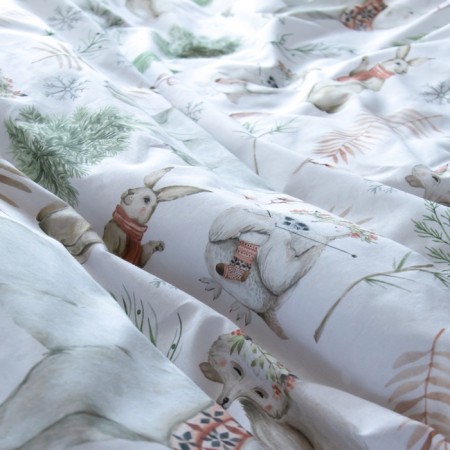 Bed linen "Ethel" 1.5 joint venture Forest History 143x215 cm, 150x214 cm, 70x70 cm 2 pcs, sod-4