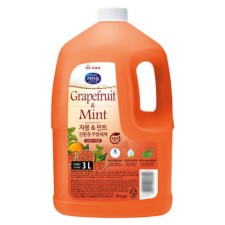 Средство для мытья посуды Mukunghwa Grapefruit&Mint Dishwashing Detergent, 3 л