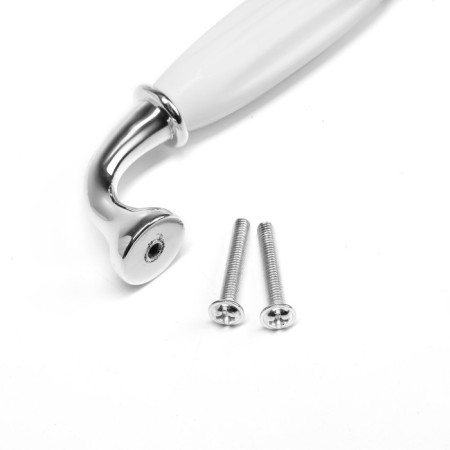 Cappio RSC012, plastic, m/o 128 mm sloping handle, chromium color-6
