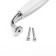 Cappio RSC012, plastic, m/o 128 mm sloping handle, chromium color
