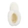 Women's slippers, white color, size 39