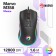 MARVO M358 mouse, game, wired, 4 buttons, optical, RGB, 12800 dpi, usb, 1.6m, black