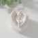 Polystone box "Snowty angel sleeps in the wings" 5.5x5.2x5.7 cm