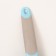 Pucups with a rubberized handle, rounded teeth, small, 6.5 x 14.5 cm, turquoise