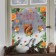Windows Stick "New Year's Forest", 50 x 70 cm, New Year