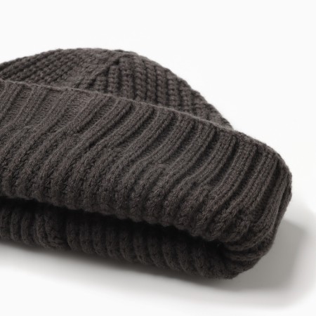 Women's hat minku, dark gray color, rr 56-58-4