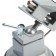 Mini-typos aluminum tundra, reinforced mount on suction cup, rotary hinges, 75 mm