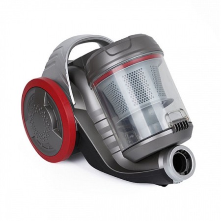 Vacuum cleaner BQ VC1606C, 1600/420 W, 3 l, gray-red-5
