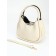 Bag Female Tout with zipper, white color