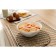 Avvir CARVE salad bowl, 850 ml, d = 18 cm, glass ceramic, white color