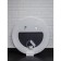 Domino Mirror Amsterdam, size 700x700 mm, with backlight