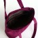 Lugus bag with a zipper, purple color