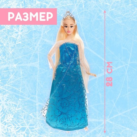 The model of the hinge "Fairytale princess. Snow stories "-1
