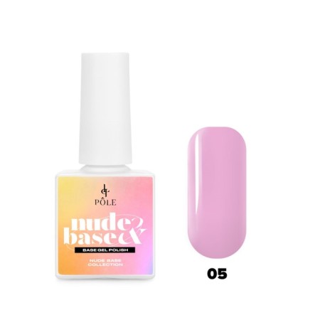Color base Pole Nude Base, No. 05 Spring Tulip, 8 ml