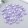 Beads for creativity plastic "Pearl Flower" set 40 pcs Violet 1.5x1.5 cm