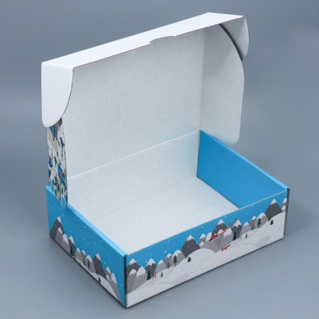 Folding box "City", 30.7 x 22 x 9.5 cm, new year-1