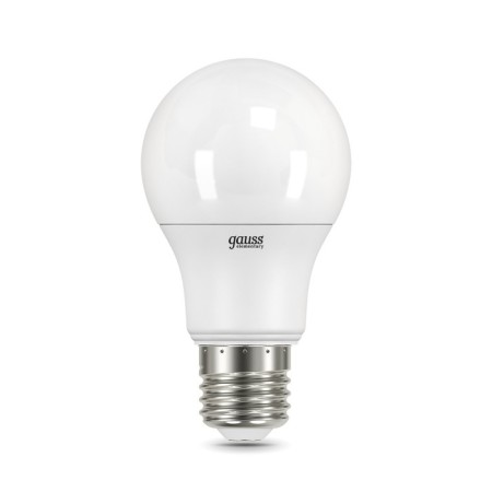 LED LED ELEMENTARY 7W A60 GRUSHED 3000K TEP. Bel. E27 520lm Gauss 23217A