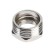 Futorka Zein, 1/2 "x 1", internal/outer thread, stainless steel, packing 100 pcs.