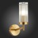 Sconces st. SL1233.301.01. Bitonto. 1x60 W, E14, 10x28 cm, brass color