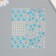 Sticker Plastic Rhinestones "Rhubates and Pearls" 12x10 cm