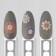 Nail stickers 8*6cm snowflakes Z-A1186 Red/Sin/Bel volume Subway qf