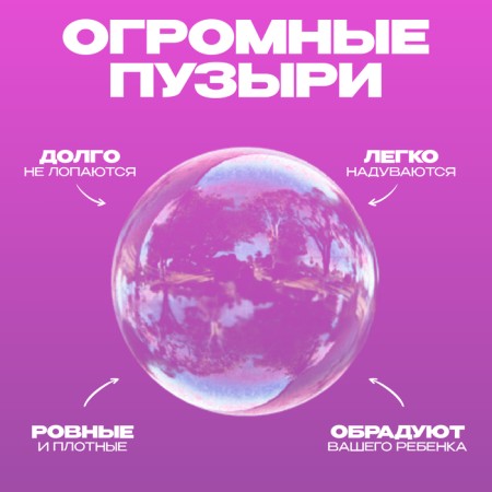 A solution for creating soap bubbles 500 ml, soap solution, plastic, mix-2