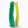 Vase for flowers "Geometry" glass, 26 cm.