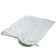 Tourist sleeping bag, 220 x 75 cm, up to -20 degrees, 700 g/m2, color of moss