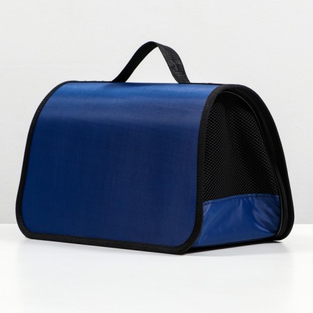 Bag - Carriage for animals frame No. 2, nylon, 40 x 25 x 25 cm, blue-2