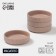 Set of saucepan 4 pcs Magistro Jarwah "Lausanne" 9.5x2.4 cm, beige