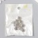 Busina for creativity Metal "Eagle" silver 1.1x1.1 cm