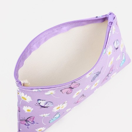 Lightning cosmetic bag, lilac color-2