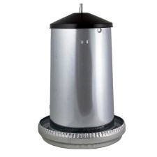 Bunker feeder for poultry at 40 kg, galvanized steel