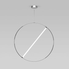 Suspendor EUROSVET ELEMENT 90283/1, LED, 14 W, 3300/4200/6500K, 686LM, 810x810x1200 mm, remote control, color chrome