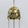Wind Music Metal "Gorlyanka" 3 bells 1 figure 46 cm