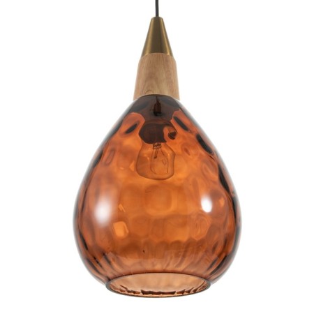 Bayerlux lamp "Bacheiri" E27 40W black-coffee 20x20x38-138 cm