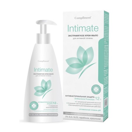 Cream-soem for intimate hygiene Compliment Extrashogny, 250 ml